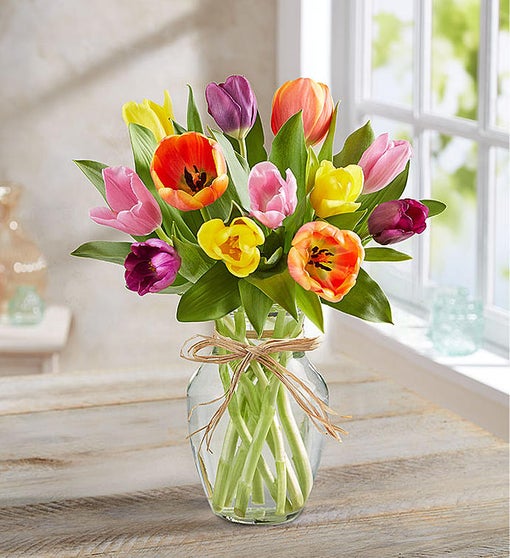 Tulips in a Vase