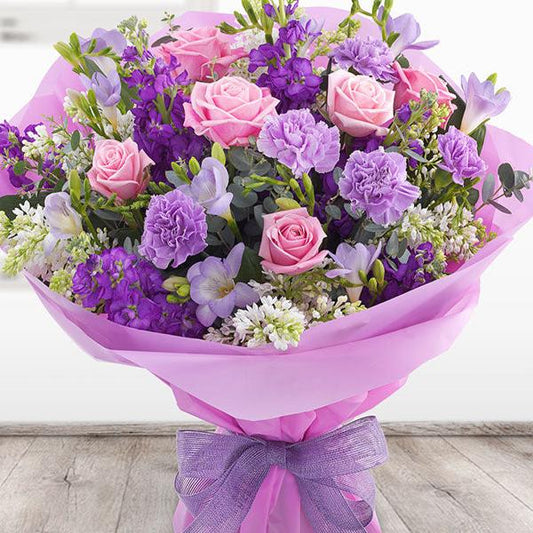 Purple Blooms Bouquet